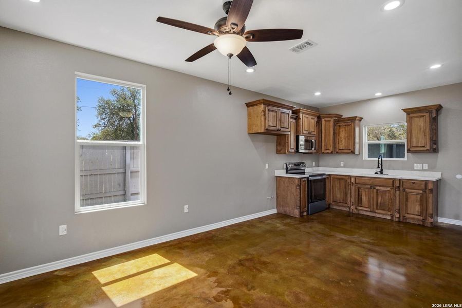 Furnished interior view inside a new home in , San Antonio (Image 11).