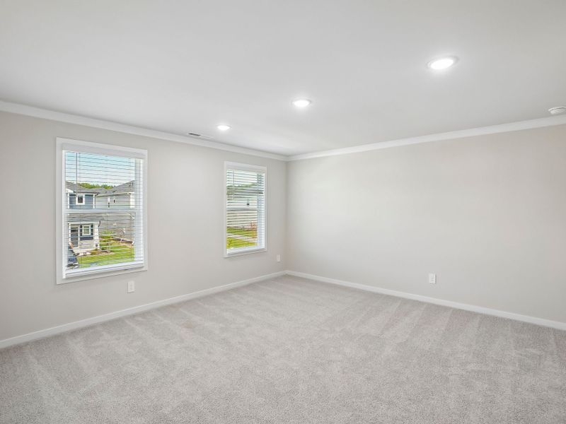 Spacious, unfurnished interior of a new home in Marshburn Landing - Bungalow Series, Wendell (Image 13).