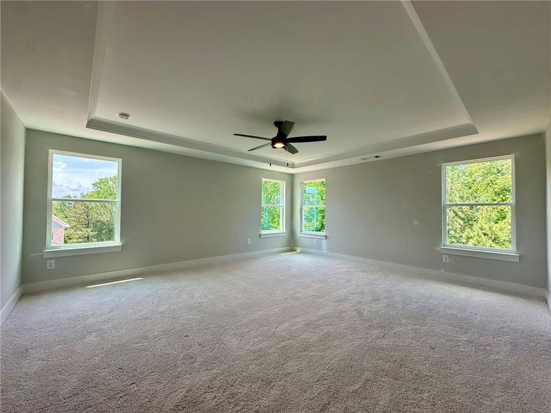 Spacious, unfurnished interior of a new home in Cambridge, Flowery Branch (Image 45). Spacious, unfurnished interior of a new home in Cambridge, Flowery Branch (Image 45).