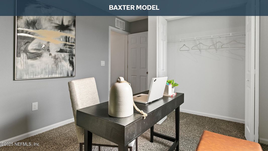 Furnished interior view inside a new home in Liberty Cove, Yulee (Image 4). Furnished interior view inside a new home in Liberty Cove, Yulee (Image 4).