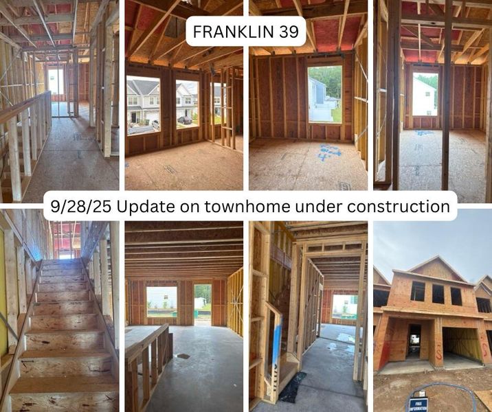 In-progress construction of a new home in The Landings at Montague, Goose Creek, SC (Image 21).