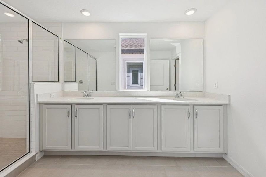 Furnished interior view inside a new home in Northlake at Ovation, Winter Garden (Image 13).