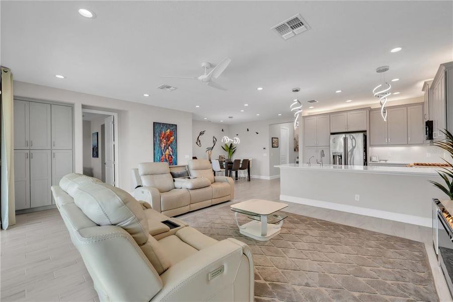 Furnished interior view inside a new home in , Wimauma (Image 8). Furnished interior view inside a new home in , Wimauma (Image 8).