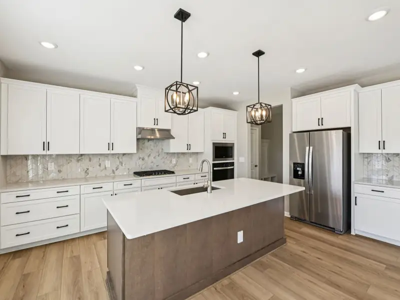 Furnished interior view inside a new home in Watkins Glen, Raleigh (Image 3).