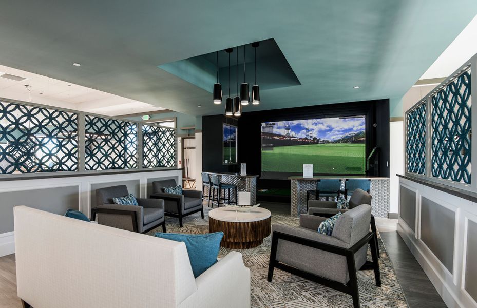 Furnished interior view inside a new home in Del Webb Stone Creek, Ocala (Image 9). Furnished interior view inside a new home in Del Webb Stone Creek, Ocala (Image 9).