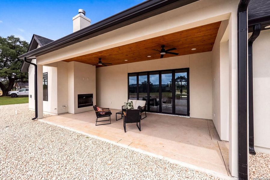 Exterior details and patio area of a home in , Bandera (Image 32). Exterior details and patio area of a home in , Bandera (Image 32).
