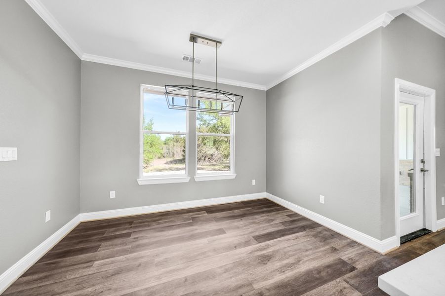Representative unfurnished interior of a home built from the Loretta by Zeal Home Builders in Horizon Meadow Estates, Paradise (Image 91). Representative unfurnished interior of a home built from the Loretta by Zeal Home Builders in Horizon Meadow Estates, Paradise (Image 91).