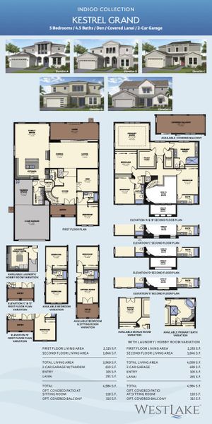 2D floor plan layout for the Kestrel Grand by Minto Communities in Westlake, Loxahatchee, FL (Image 5). 2D floor plan layout for the Kestrel Grand by Minto Communities in Westlake, Loxahatchee, FL (Image 5).