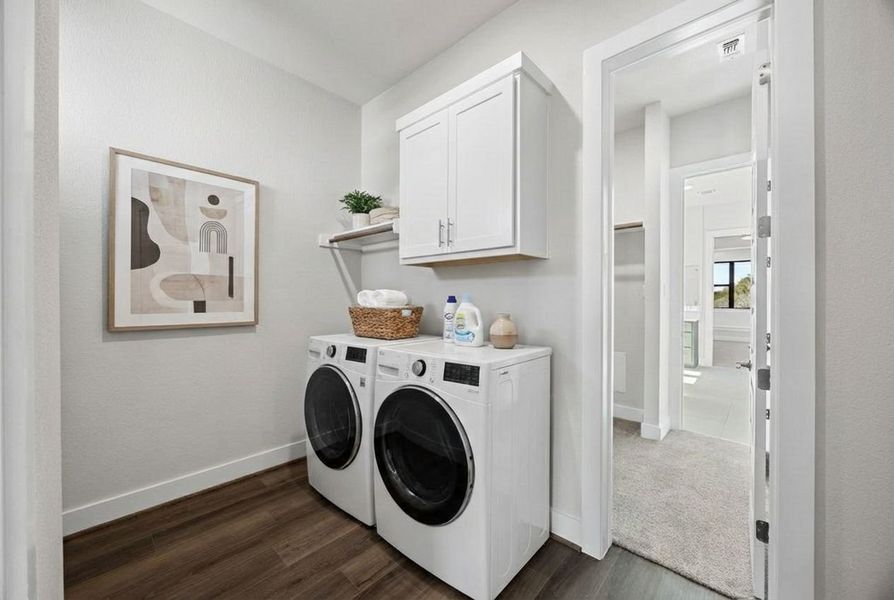Furnished interior view inside a new home in Riverstone, Georgetown (Image 9).