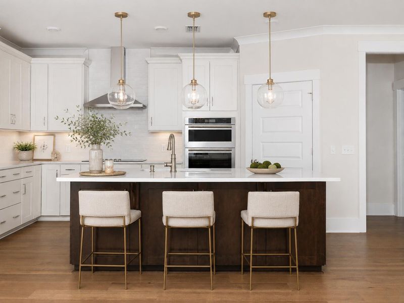 Furnished interior view inside a new home in , Charleston (Image 7).