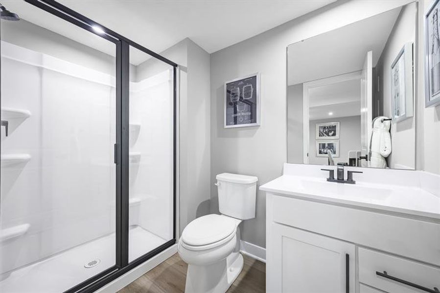 Representative furnished interior of a home built from the Alberti Ranch by Ryan Homes in Albemarle, Hertford (Image 30).