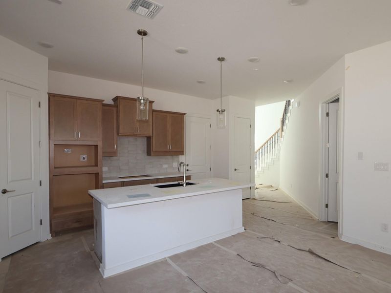 In-progress construction of a new home in Heritage, Dripping Springs, TX (Image 14). In-progress construction of a new home in Heritage, Dripping Springs, TX (Image 14).