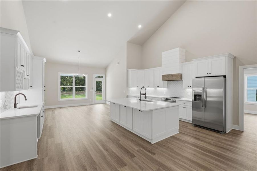 Furnished interior view inside a new home in , Gainesville (Image 13).