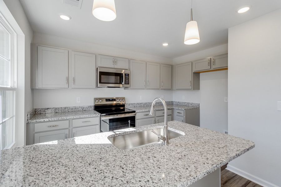 Furnished interior view inside a new home in Astoria, Columbia (Image 8).