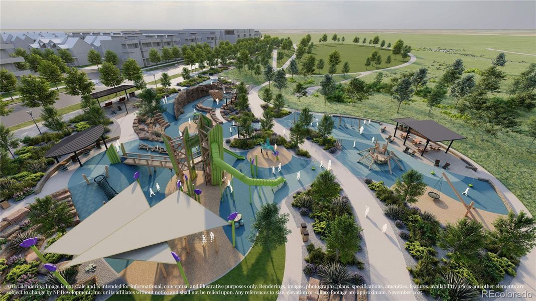 Future Rally Park just a block away from this home. Future Rally Park just a block away from this home.