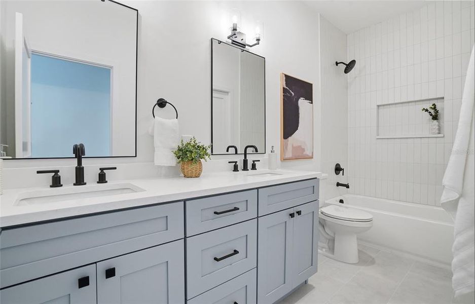 Furnished interior view inside a new home in , Tampa (Image 6).