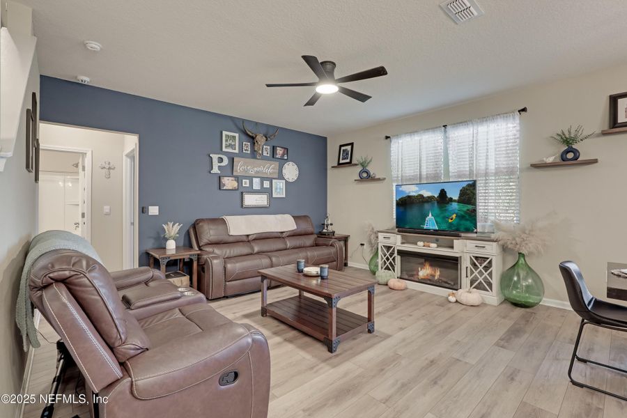 Furnished interior view inside a new home in , Green Cove Springs (Image 5). Furnished interior view inside a new home in , Green Cove Springs (Image 5).