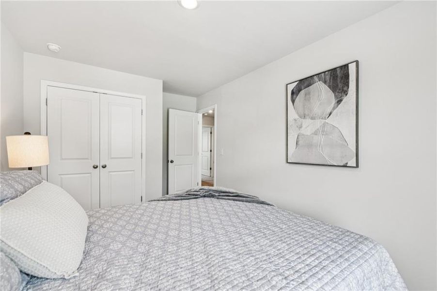 Furnished interior view inside a new home in The Hills at Cedar Creek, Winder (Image 30).