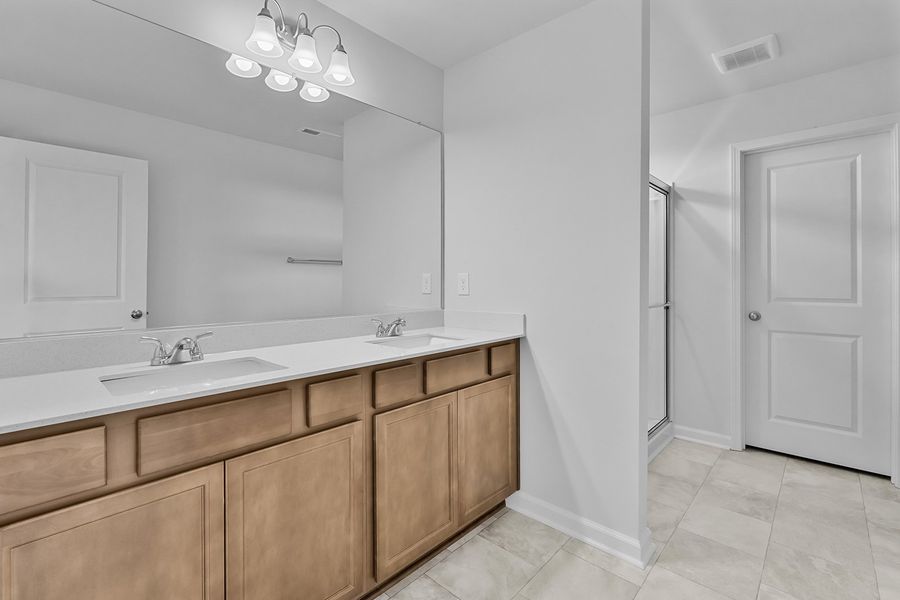 Furnished interior view inside a new home in Bell West, Kernersville (Image 19).