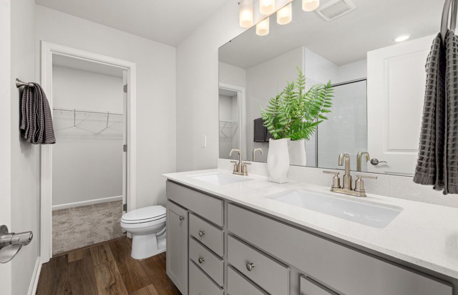 Furnished interior view inside a new home in Carpenter Falls, Durham (Image 10).