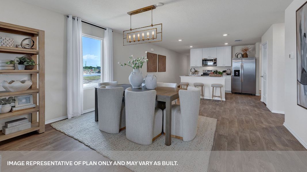 Furnished interior view inside a new home in Sunset Oaks, Maxwell (Image 14).