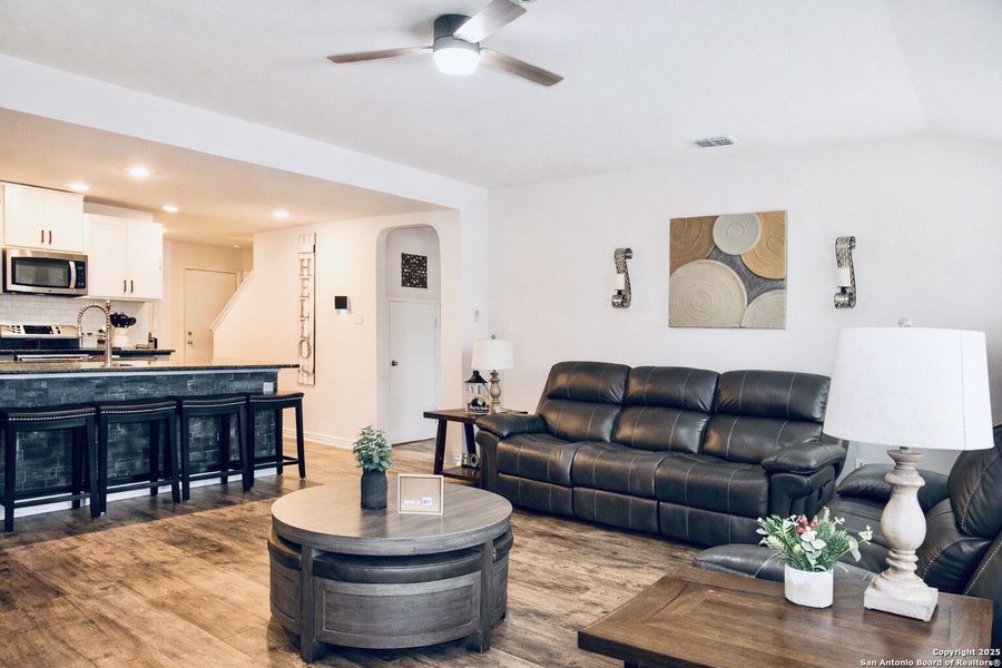 Furnished interior view inside a new home in Solana Ridge, San Antonio (Image 19).