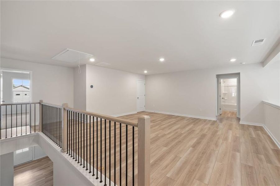 Spacious, unfurnished interior of a new home in Brookshire Manor, Canton (Image 30).