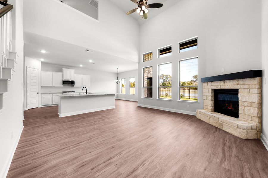 Spacious, unfurnished interior of a new home in Forest Ridge Estates, Greenville (Image 18). Spacious, unfurnished interior of a new home in Forest Ridge Estates, Greenville (Image 18).