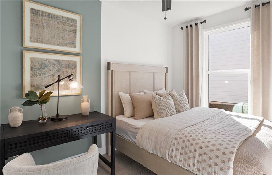 Furnished interior view inside a new home in Sun City Peachtree, Griffin (Image 7).