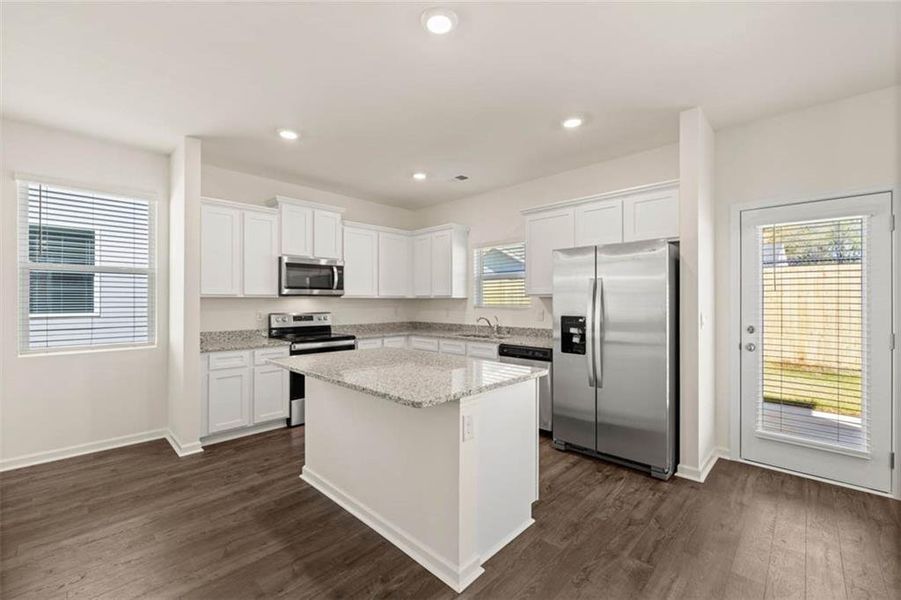 Furnished interior view inside a new home in Shoal Creek, Hampton (Image 2).