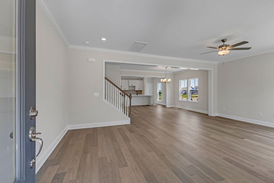 Spacious, unfurnished interior of a new home in Carothers Farms, Nolensville (Image 13).