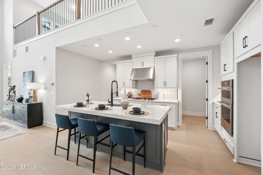 Furnished interior view inside a new home in , St. Johns (Image 13).