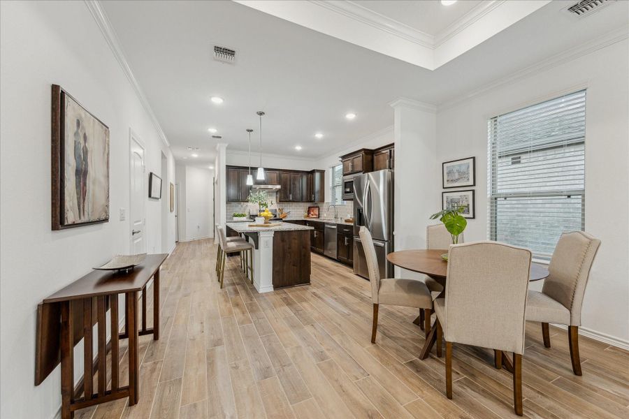 Furnished interior view inside a new home in , Fulshear (Image 7). Furnished interior view inside a new home in , Fulshear (Image 7).