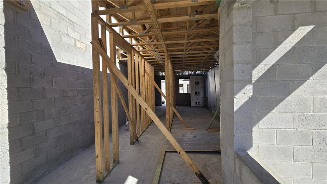 In-progress construction of a new home in , St. Petersburg, FL (Image 21).