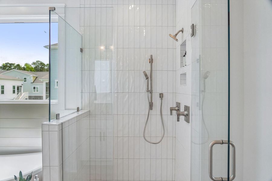 Close-up of interior finishes inside a home in Miller's Crossing, Johns Island (Image 22).