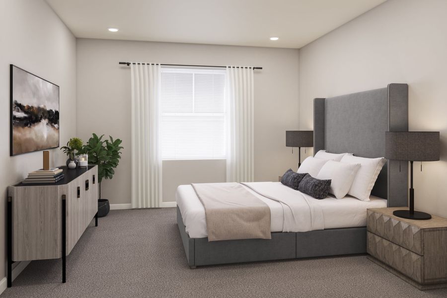 Representative furnished interior of a home built from the 5014 by Tri Pointe Homes in The Aurora Highlands, Aurora (Image 19).