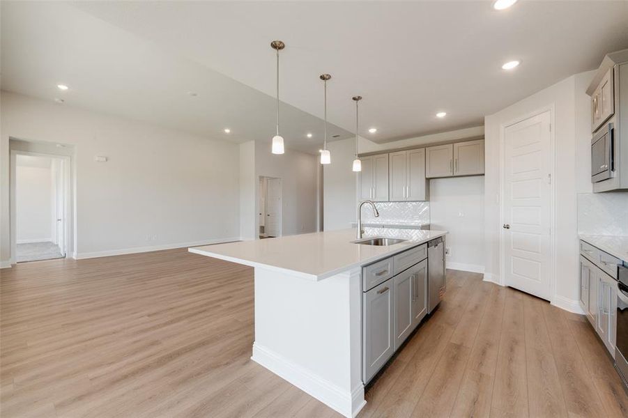 Furnished interior view inside a new home in Arbors at Legacy Hills, Celina (Image 8).
