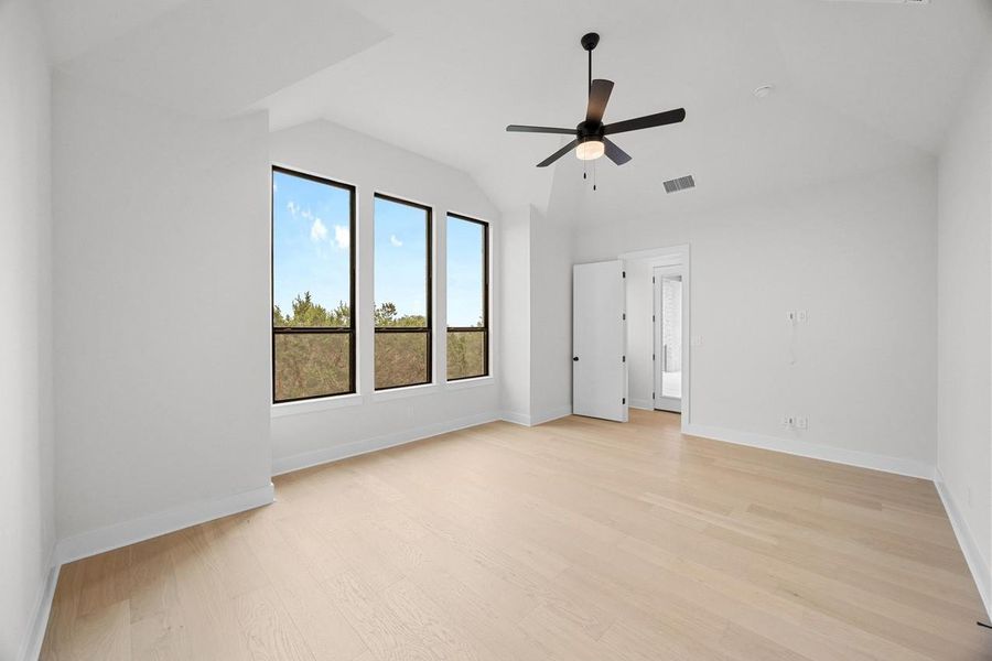 Spacious, unfurnished interior of a new home in Parkside On The River: 60ft. lots, Georgetown (Image 13). Spacious, unfurnished interior of a new home in Parkside On The River: 60ft. lots, Georgetown (Image 13).