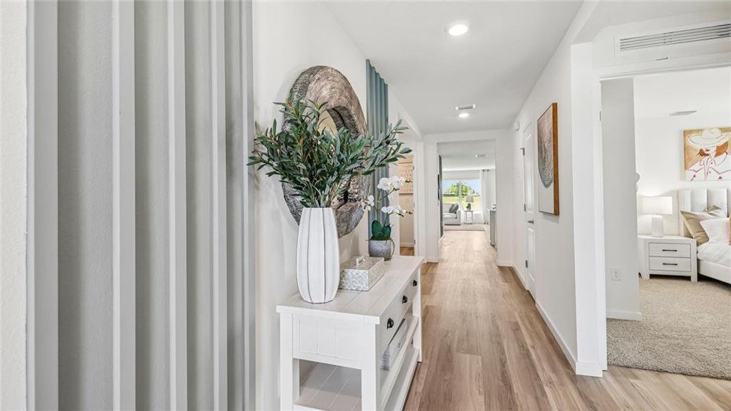 Furnished interior view inside a new home in Marion County Spot Lots, Ocala (Image 4).