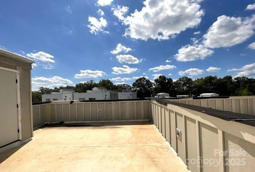 Exterior details and patio area of a home in , Charlotte (Image 5). Exterior details and patio area of a home in , Charlotte (Image 5).