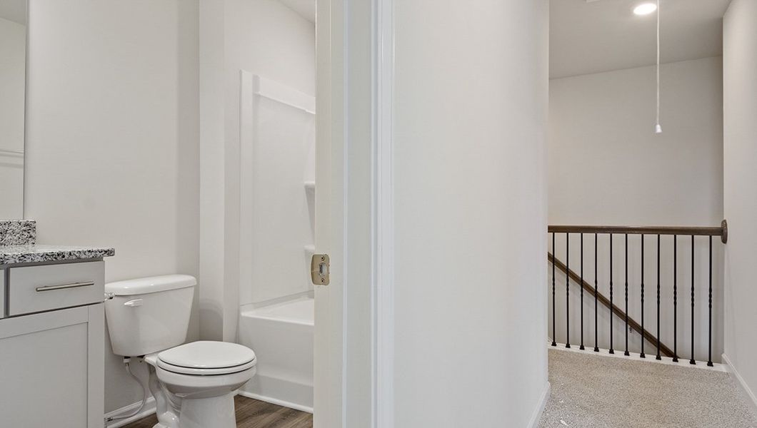 Furnished interior view inside a new home in Skybrook Corners, Huntersville (Image 8).