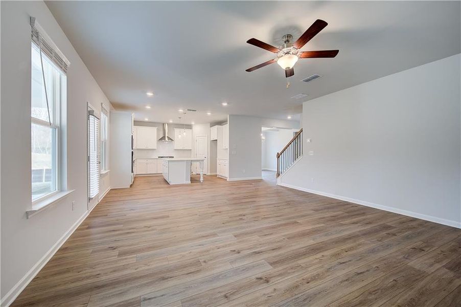 Spacious, unfurnished interior of a new home in Hamilton Lakes, Lawrenceville (Image 22). Spacious, unfurnished interior of a new home in Hamilton Lakes, Lawrenceville (Image 22).