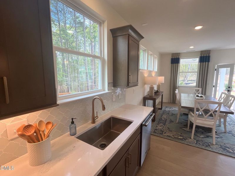 Furnished interior view inside a new home in Sage on North Main, Wake Forest (Image 32).