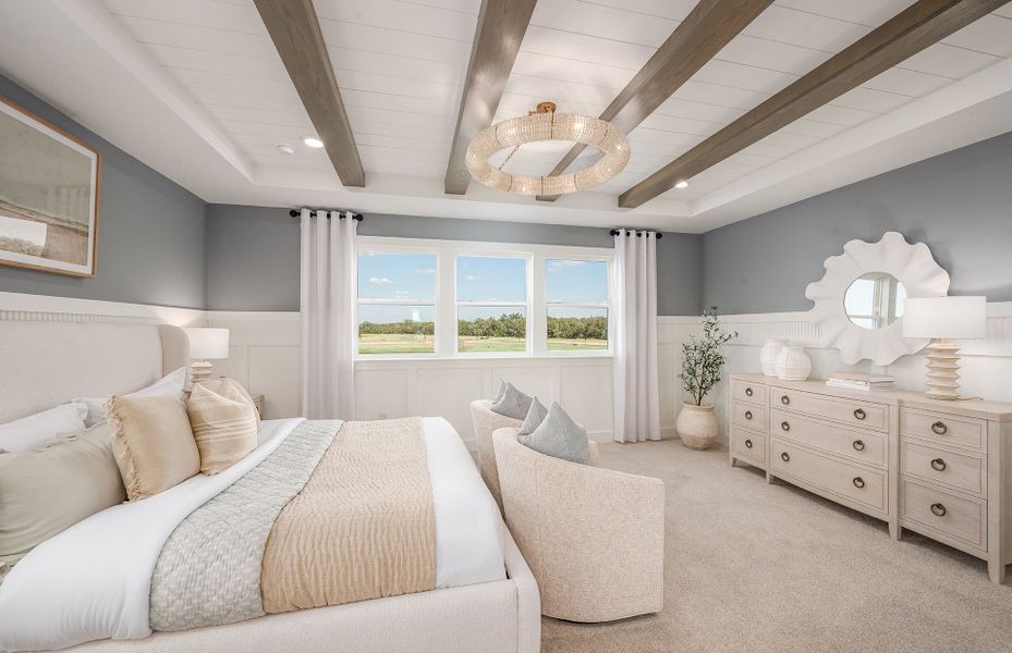 Representative furnished interior of a home built from the Roseland by Pulte Homes in Vida's Way, Wesley Chapel (Image 16).