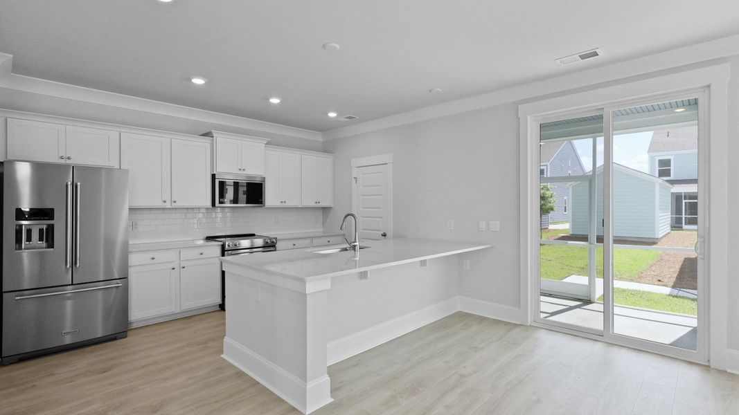 Furnished interior view inside a new home in Rivers Reach, Yemassee (Image 4).
