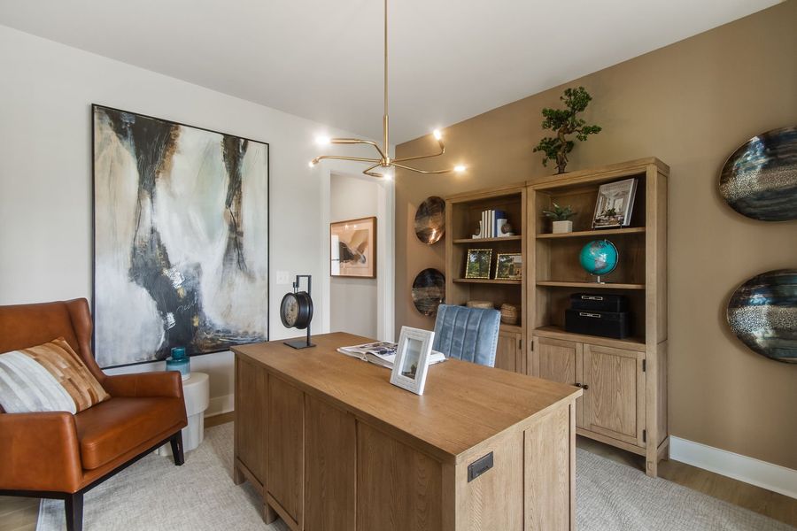 Furnished interior view inside a new home in Parkers Summit, Greer (Image 5).