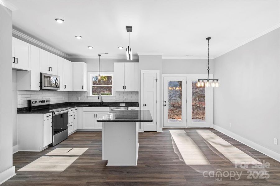 Furnished interior view inside a new home in , Winston-Salem (Image 7).