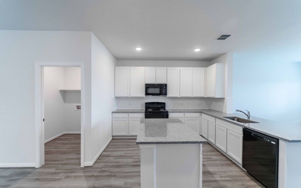 Furnished interior view inside a new home in Cool Water, Jarrell (Image 3).