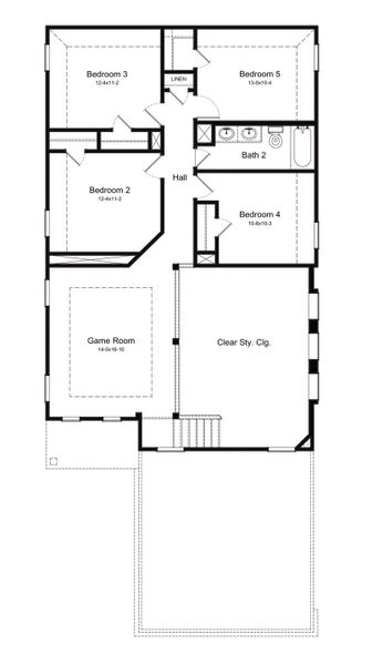 Second Floor Floor Plan