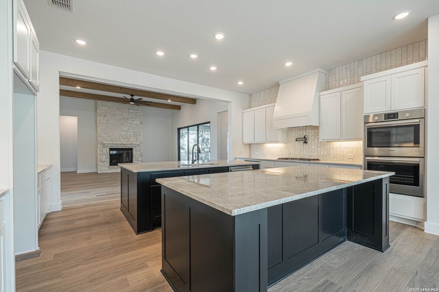 Furnished interior view inside a new home in , New Braunfels (Image 12).